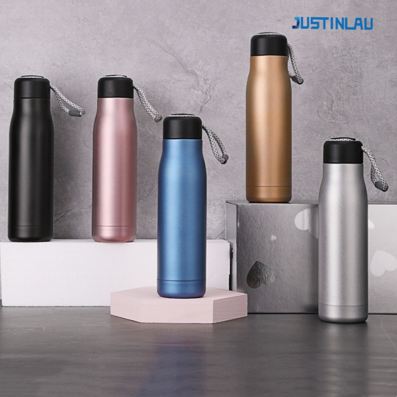 Water Bottle Blank - JUSTINLAU Spot Goods 400/550ML Thermos Tazza