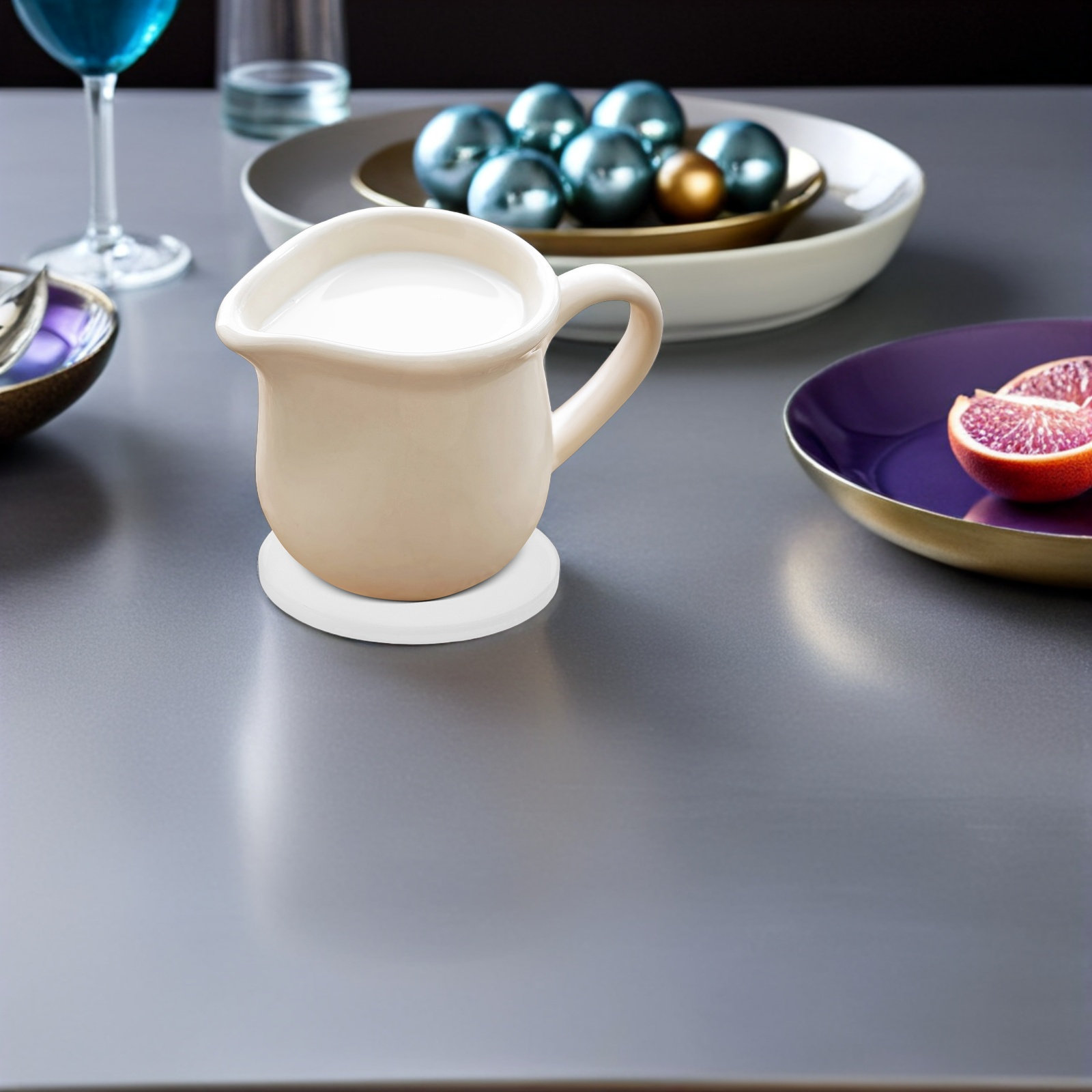 Ceramic Tile Blank - Set di 12 Sottobicchieri in Ceramica