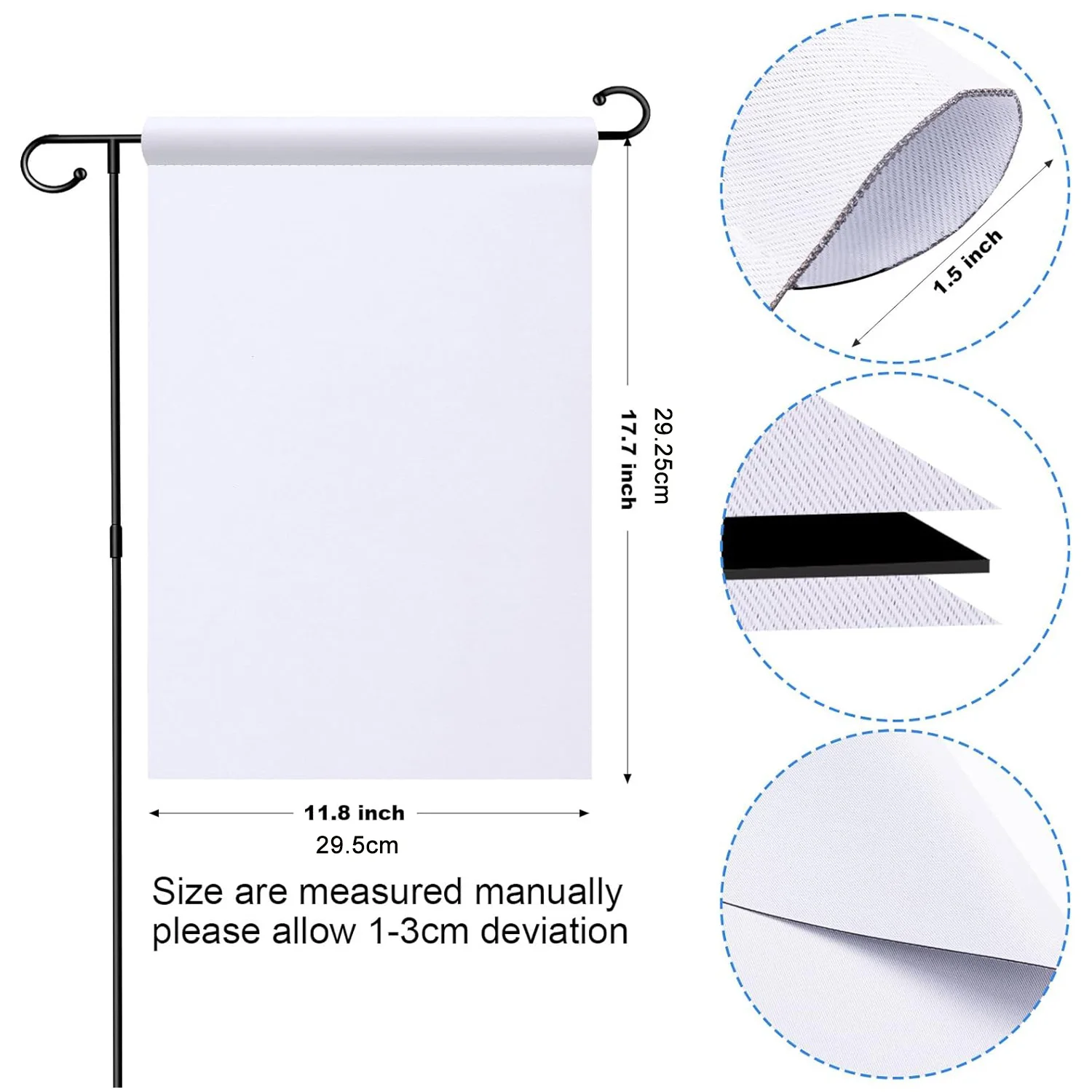 5pcs bandiere da giardino vuot - Yard Sign Blank recensione e prezzo