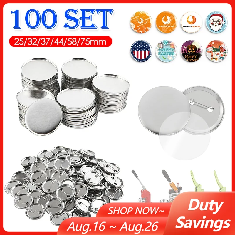 100Set Distintivo Vuoto Pin Bu - Button Badge Blank recensione e prezzo