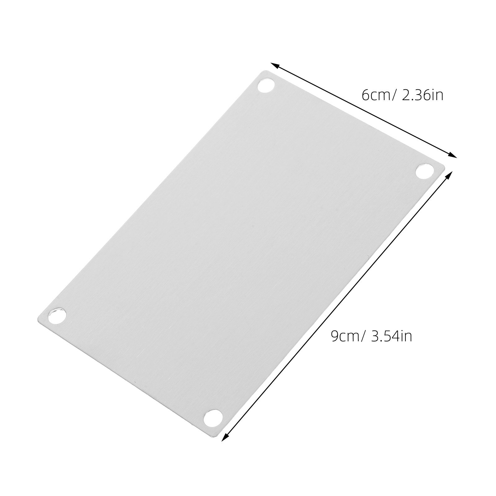 5 Pezzi di Targhe in Acciaio I - Yard Sign Blank recensione e prezzo