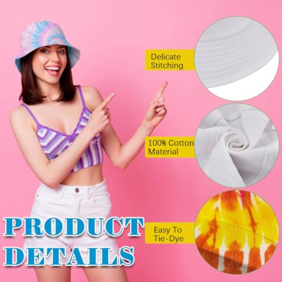 Cappello a secchiello bianco i - Hat Sublimation Blank recensione e prezzo
